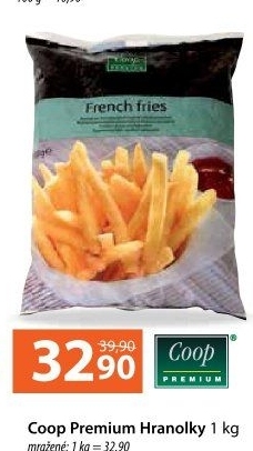 Hranolky mražené Coop Premium