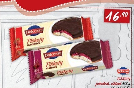 Čokopiškoty Dolcezza