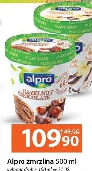 Zmrzlina v kelímku Vegan Alpro