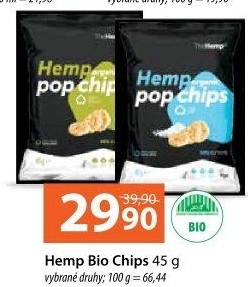 Chipsy bio The Hemp