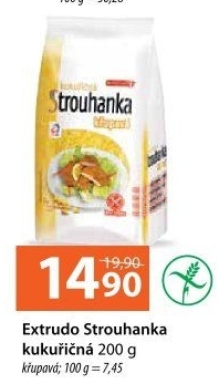 Strouhanka kukuřičná bez lepku Extrudo