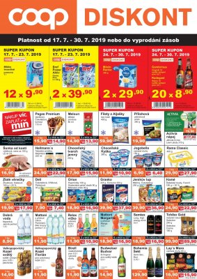akční leták COOP 17.7.2019-30.7.2019