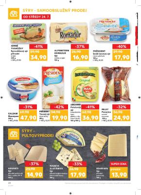 akční leták Kaufland 24.7.2019-30.7.2019