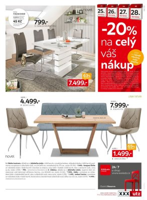 akční leták XXXLutz 22.7.2019-4.8.2019