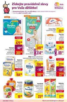 akční leták Teta drogerie 25.7.2019-5.8.2019