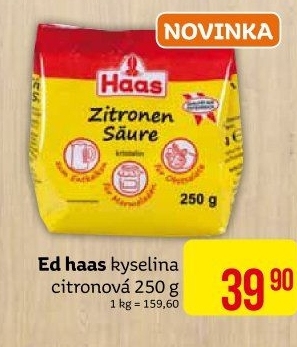 Kyselina citronová Haas