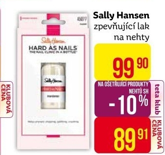 Lak na nehty zpevňující Sally Hansen