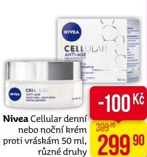 Krém pleťový proti vráskám Cellular Nivea