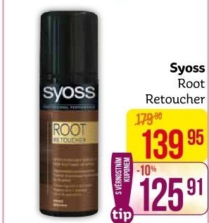Sprej na odrosty Root Retoucher Syoss