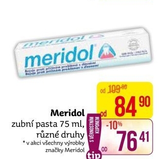 Pasta na zuby Meridol