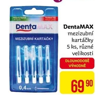 Mezizubní kartáčky Dentamax