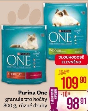 Granule pro kočky One Purina