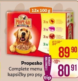 Kapsičky pro psy Propesko