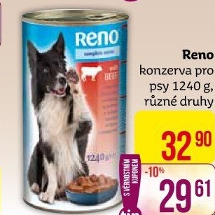 Konzerva pro psy Reno