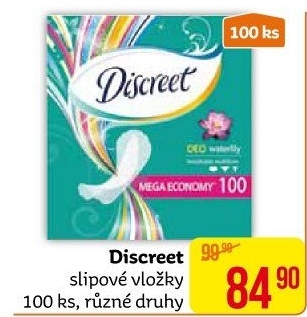 Vložky dámské slipové Discreet