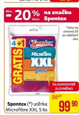Mikroutěrka Microfibre Spontex