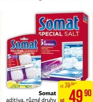 Prostředky do myčky Somat