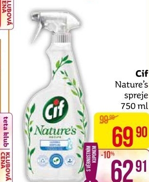 Čističe Nature Cif