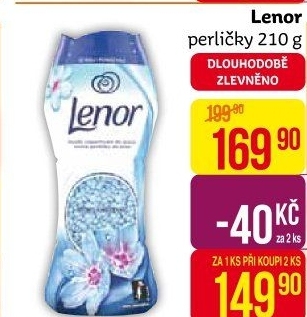 Vonné perličky do pračky Lenor