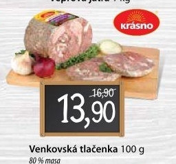 Tlačenka venkovská Krásno