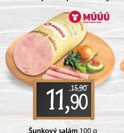 Salám šunkový Maso uzeniny Písek