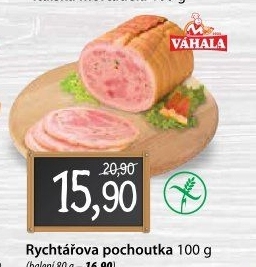 Pochoutka rychtářova Váhala