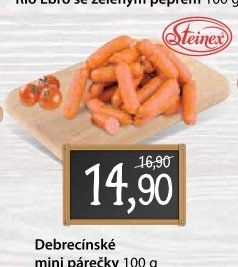 Párky debrecínské mini Steinex