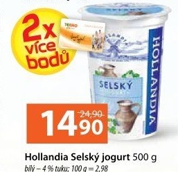 Bílý jogurt selský Hollandia