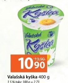 Valašská kyška Mlékárna Valašské Meziříčí