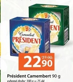 Sýr Camembert Président