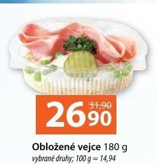 Obložené vejce