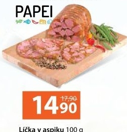 Líčka v aspiku Lahůdky Papei
