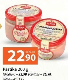 Paštika lahůdková Sláma