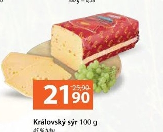 Sýr královský 45%