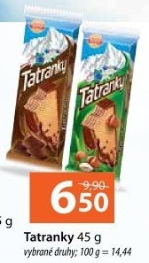Oplatky Tatranky Sedita