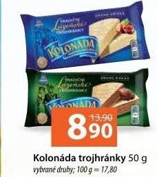 Oplatky trojhránky Kolonáda Opavia