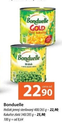 Hrášek Bonduelle