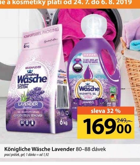 Prací prášek Königliche Wäsche