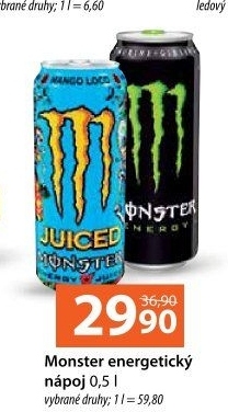Energetický nápoj Monster Energy