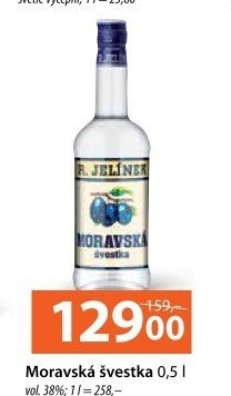 Pálenka Švestka Moravská Rudolf Jelínek