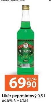 Likér Peprmint