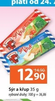 Sýr a křup Veselá kráva