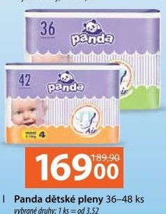 Pleny dětské Panda