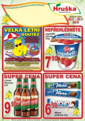 akční leták Hruška 23.7.2019-29.7.2019