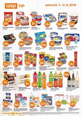 akční leták COOP 24.7.2019-6.8.2019