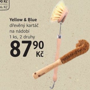 Kartáč na nádobí Yellow&amp