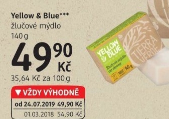 Žlučové mýdlo na praní Yellow&amp