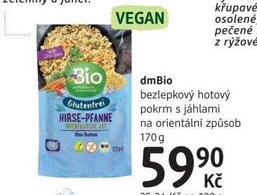 Hotová jídla bez lepku dm Bio