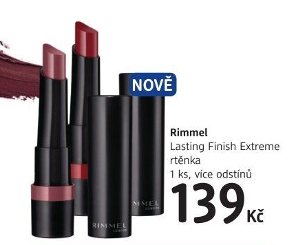 Rtěnka Lasting Finish Extreme Rimmel
