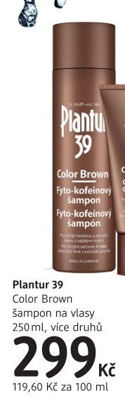 Šampon fyto-kofeinový 39 Plantur